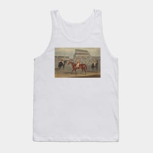 Racing - The Derby, 1847 - Cossack, Winner, the Property of T. H. Pedley Esq. Ridden by S. Templeman by Charles Hunt Tank Top